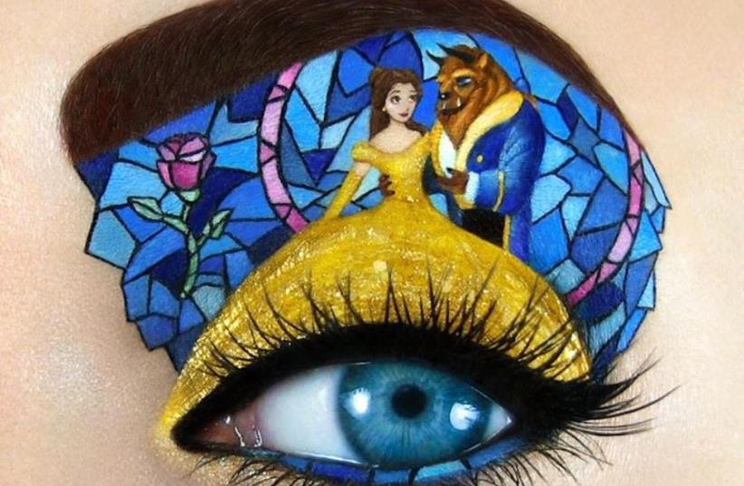 Israeli makeup artist Tal Peleg's unique creation. (photo credit: TAL PELEG)
