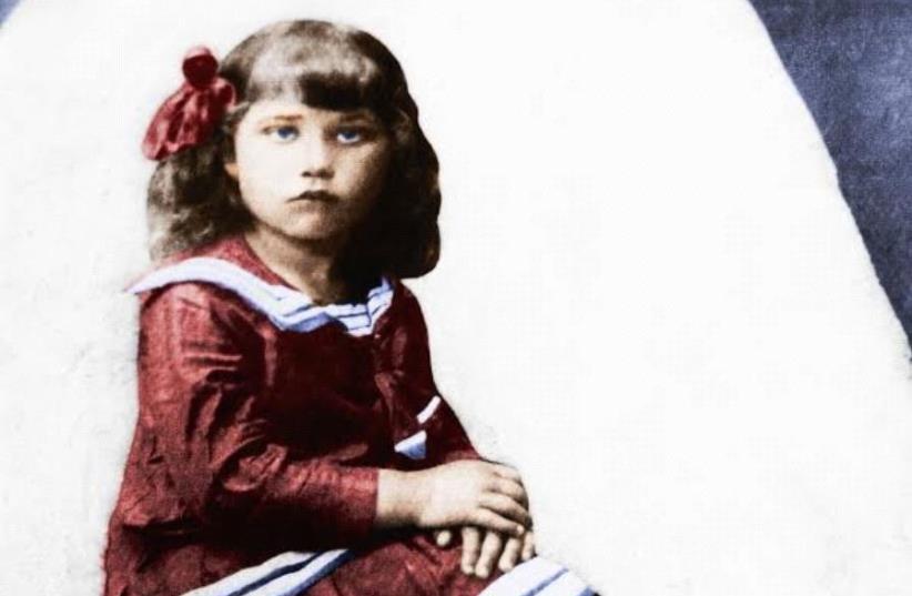 Holocaust survivor Anna Medved has only one photograph from her childhood - an image of herself as a seven-year-old girl in pre-WWII Ukraine, in 1933 (photo credit: Courtesy)