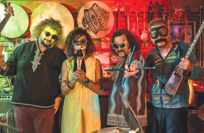 ‘WHEN WE play live we never play the music like it is on our CDs... it is always fresh and always great fun,’ says Baba ZuLa multi-instrumentalist Levent Akman (second from right), seen here with the rest of the band. (photo credit: CAN EROK)