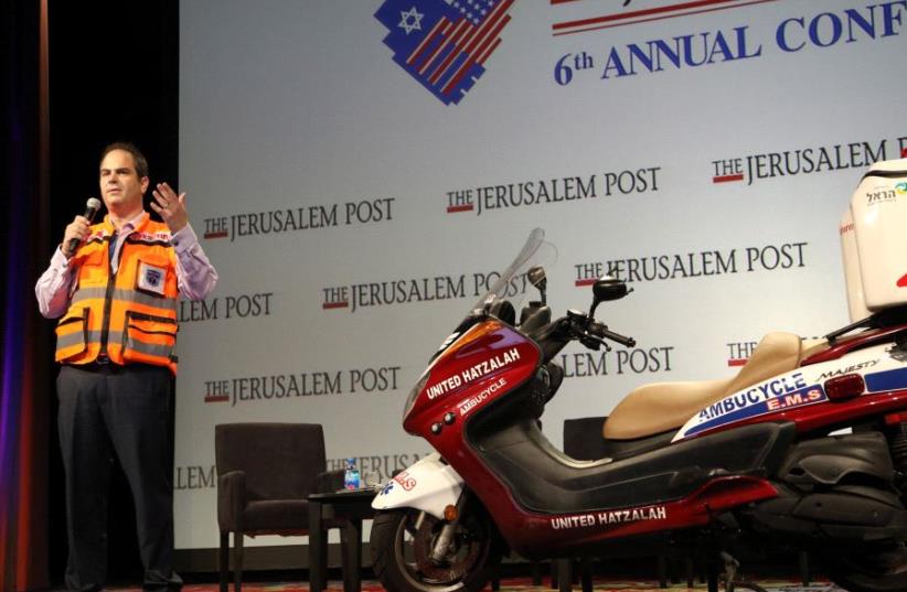 Eli Beer at the 2017 JPost Annual Conference (photo credit: SIVAN FARAG)