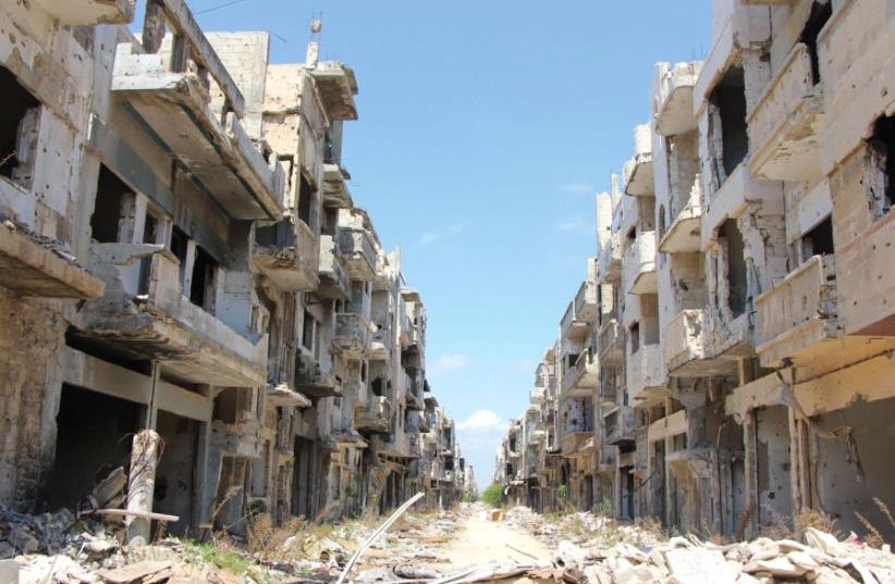 Homs, Syria (photo credit: JONATHAN SPYER)