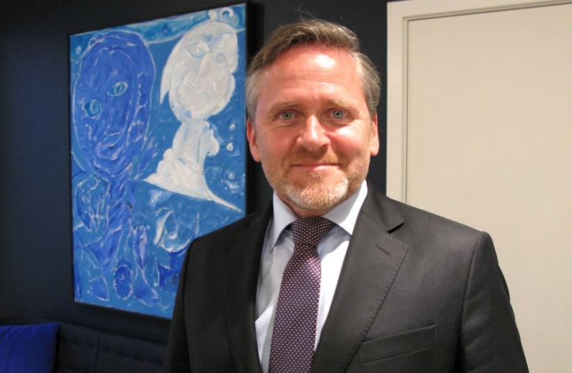 Denmark’s Foreign Minister Anders Samuelsen (photo credit: REUTERS)