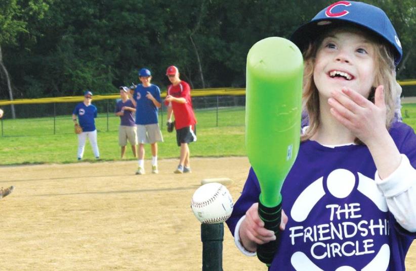 AFTER ITS successful debut in Israel last year, the Jerusalem Buddy Baseball program is thriving in its second season and will be holding its All-Star Game next month at Kraft Stadium (photo credit: FRIENDSHIP CIRCLE/COURTESY)