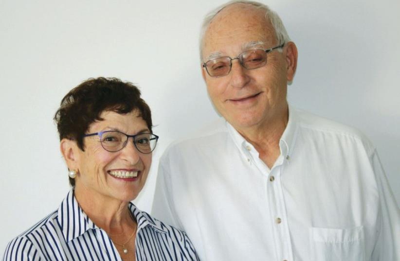 Herbert and Barbara Greenberg (photo credit: DR. HILTON DAMELIN)