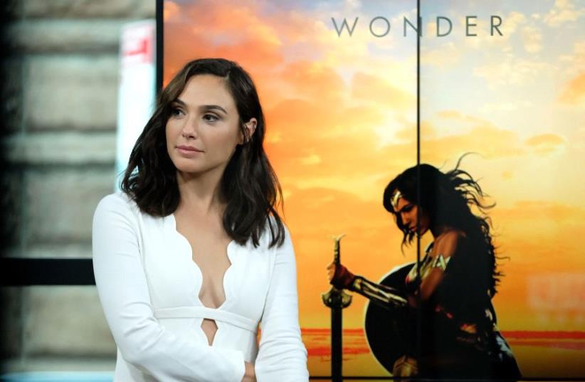 Gal Gadot attends Build Presents The Cast Of "Wonder Woman" at Build Studio on May 23, 2017 in New York City. (Credit: Theo Wargo/Getty Images/AFP) (photo credit: THEO WARGO/GETTY IMAGES/AFP)
