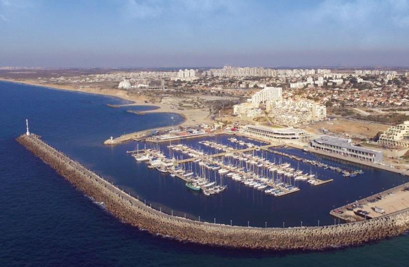 Ashkelon’s marina (photo credit: ASHKELON MUNICIPALITY)