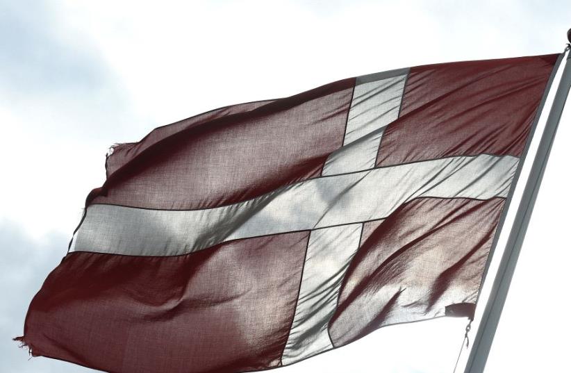 The flag of Denmark (photo credit: REUTERS)