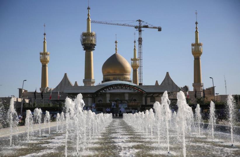 The mausoleum of the founder of the Islamic Republic Ayatollah Ruhollah Khomeini in Tehran, Iran (photo credit: REUTERS)