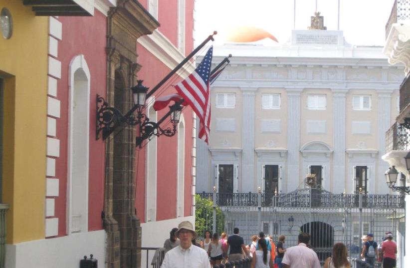 LA FORTALEZE, the official residence of the governor of Puerto Rico. (photo credit: BEN G. FRANK)
