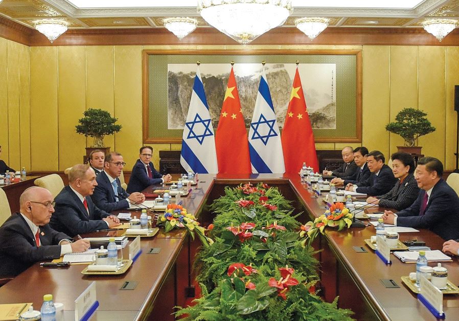 Prime Minister Netanyahu meets with Chinese President Xi Jinping (credit: Reuters)