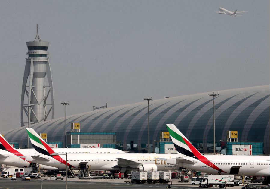 Emirates Airlines aircrafts are seen at Dubai International Airport, United Arab Emirates May 10, 2016 (REUTERS) 