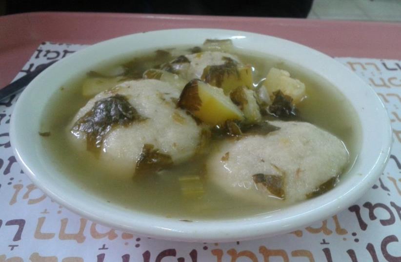 Kubbeh soup  (photo credit: AMY SPIRO)