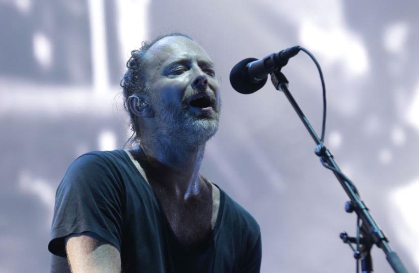 Radiohead concert in Israel, July 19 (photo credit: LIRON SCHNEIDER/ARIEL EFRONI)