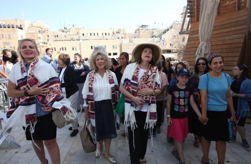 Women of the wall (photo credit: MARC ISRAEL SELLEM)