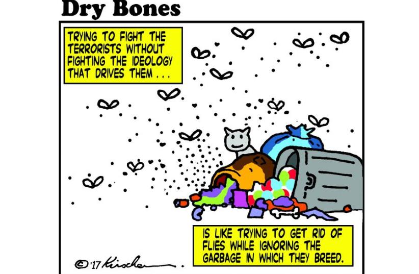 Dry Bones Catoon July 25 (photo credit: YAAKOV (DRYBONES) KIRSCHEN)