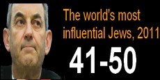 The world's most influential Jews 41-50