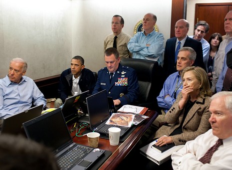 White House situation room, bin Laden assassination