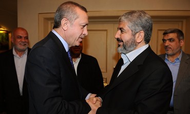 Mashaal and Erdogan meet in Ankara 
