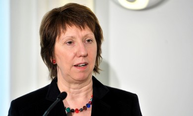 EU foreign policy chief Catherine Ashton - Photo: REUTERS/Kimmo Mantyla/Lehtikuva