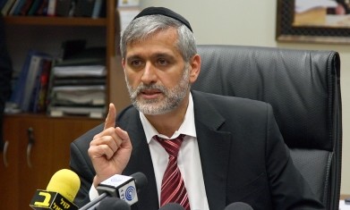 Interior Minister Eli Yishai - Photo: Marc Israel Sellem