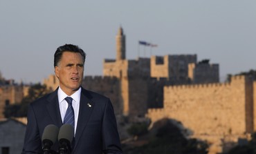 Mitt Romney delivers speech in Jerusalem