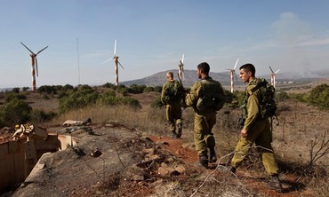 Israeli soldiers in the North