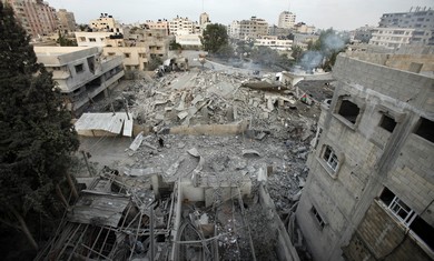 Hamas Headquarters bombed.