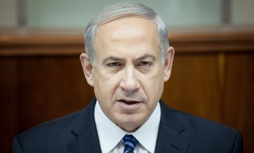 Prime Minister Netanyahu at the weekly cabinet meeting, May 19, 2013.
