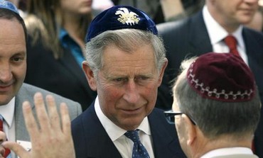 Britain's Prince Charles at the opening of the Jewish Community Center in Krakow April 29, 2008.