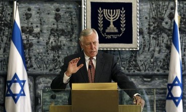 Democratic Congressman Steny Hoyer during a visit to Israel in 2011.