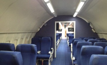 Inside the Boeing 707 ( Janis Raisen)