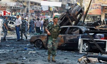 Lebanese soldier at blast site [file]. Photo: REUTERS