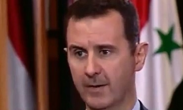 Syrian President Assad speaks in interview with Charlie Rose