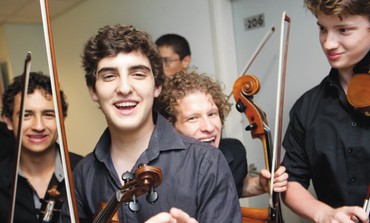The Young Israel Philharmonic Orchestra hosts four alumni in a special concert (Courtesy)