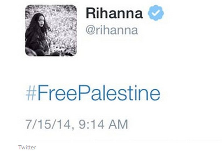 Rihanna's controversial tweet
