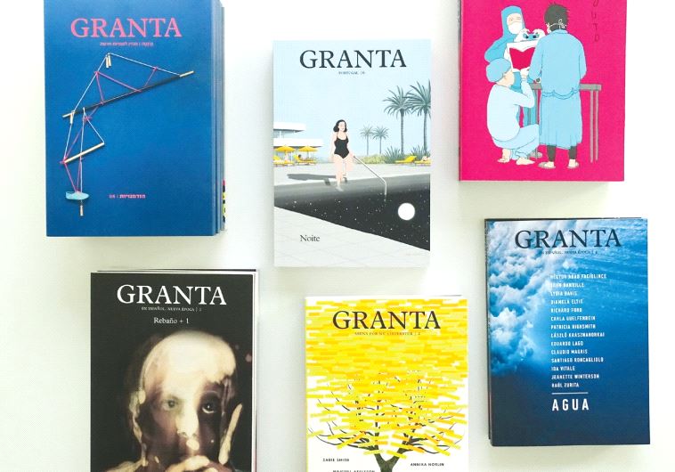 A variety of issues from some of the international editions (photo credit: GRANTA)