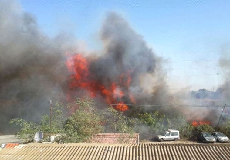  Fire in Umm el-Fahm (FIRE AND RESCUE SERVICES) 