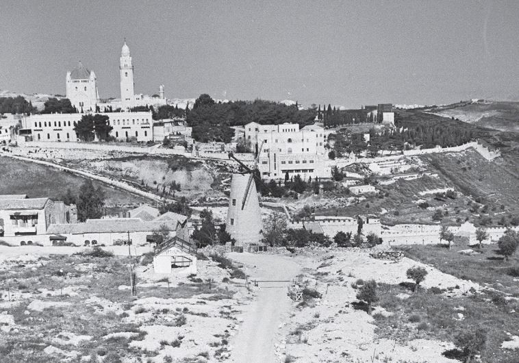 Jerusalem on May 1, 1948. (Credit: Reuters)