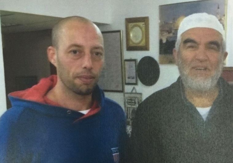 Misri alongside Sheikh Raed Salah of the northern branch of the Islamic movement