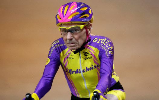French cyclist Robert Marchand (Reuters)