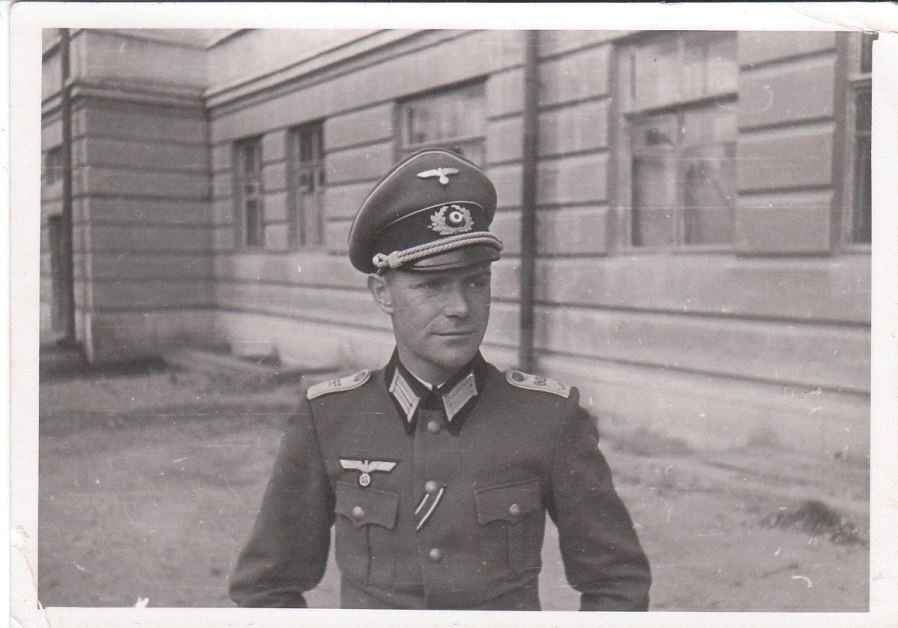  Grandfather Rudolf Spohr, part of the Wehrmacht elite, as an orderly officer in the army high command in 1942 (photo credit: SPOHR FAMILY)