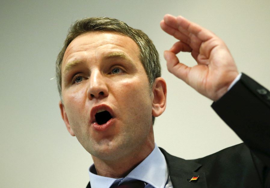 Bjoern Hoecke of the right-wing Alternative for Germany (AFD). (Reuters)