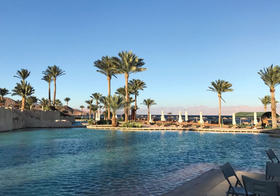 Relaxation awaits at the the Sofitel Taba Heights (photo credit: BEN FISHER)