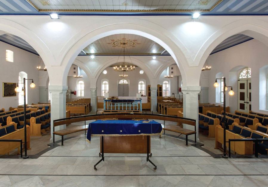 The renovated synagogue (Ronen Kook)