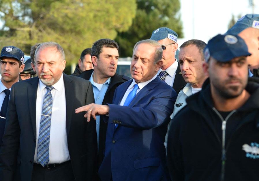 netanyahu liberman jerusalem attack