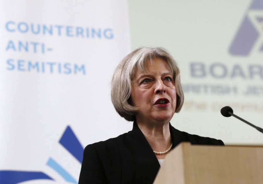 theresa may antisemitism jews england