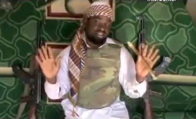 Boko Haram emir Abubakar Shekau.