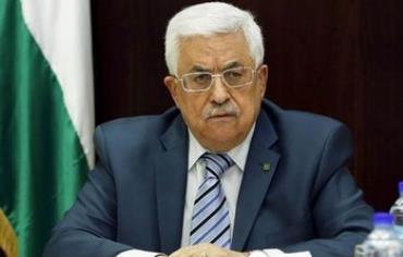 Palestinian Authority President Mahmoud Abbas at a PLO meeting in Ramallah, October 2, 2013.