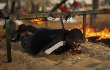 Hamas camp in Gaza
