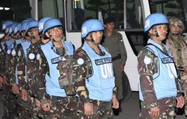 UNDOF peacekeepers